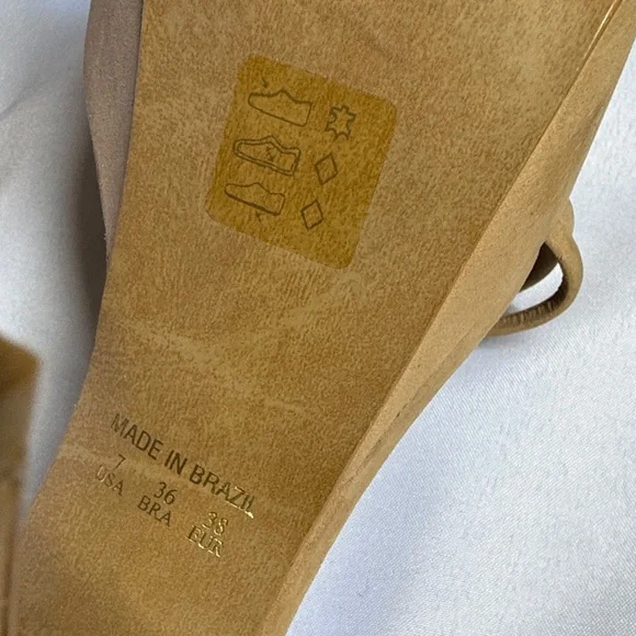 L'INTERVALLE Tan Platform Sandals - Picture 2 of 6